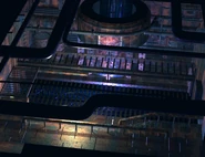 The research room of the sunken Gelnika in Final Fantasy VII.