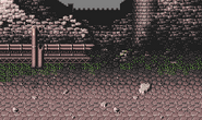 Ancient Castle background in Final Fantasy VI (GBA).