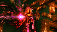 The glowing eye of Chaos's Revenge in Final Fantasy XIII-2.