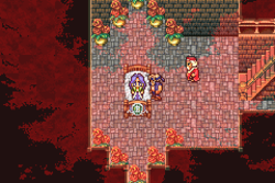 Locke after having delivered Phoenix on Rachel's body (GBA)