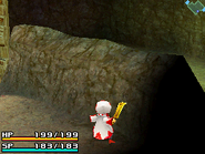 Thunder Hatchet in Final Fantasy Crystal Chronicles: Ring of Fates.