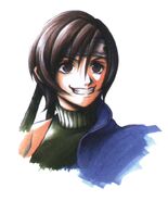 Portrait by Tetsuya Nomura.