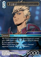 Gippal [25-020R] Tears of the Planet series card.