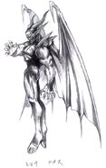 Artwork by Tetsuya Nomura.