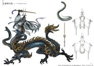 FFXIV Seiryu concept