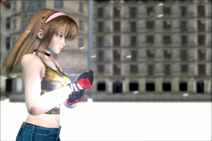 Hitomi with the materia