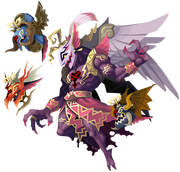 KHUX Kefka-themed Heartless.png