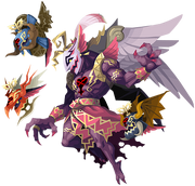 KHUX Kefka-themed Heartless