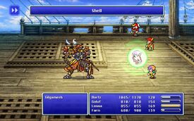 Lenna using Shell from FFV Pixel Remaster