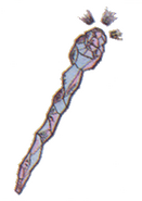 Concept art of Light Rod from Final Fantasy III.