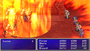 Ultima6 cast on the enemy party in Final Fantasy II (PSP).