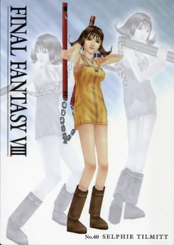 Final Fantasy VIII Bandai Carddass Masters Perfect Visuals - Front 040