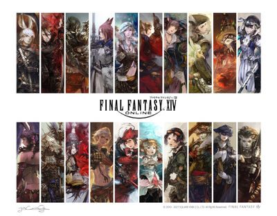 Endwalker Job Art from FFXIV