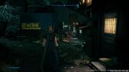 Sector 5 Slums at night from FFVII Remake