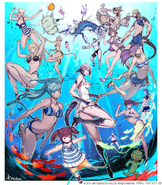FFXIV Swimsuits 2017