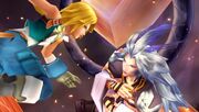 Kuja fights Zidane