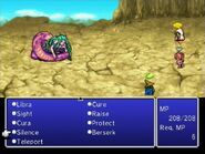 White Mage silenced in Final Fantasy IV: The After Years (Wii).