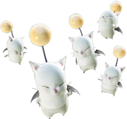 Moogles from Final Fantasy XIV.