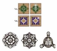 Glyphs.jpg (33 KB) Various glyphs seen in the Cloister of Trials.