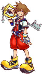 Artwork by Tetsuya Nomura.
