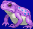 Frog portrait for Yang in Final Fantasy IV: The After Years (PSP).