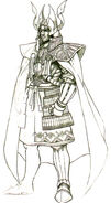 Concept art from Final Fantasy 25th Memorial Ultimania.