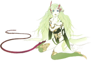 Artwork of Rydia.