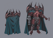 Valvados costume artwork for Final Fantasy VII Rebirth.