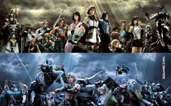 Dissidia 012 Main Cast