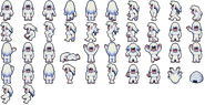 Sprite sheet of Umaro (Mobile/PC).