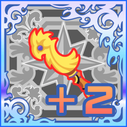 Chicken Knife +2 in Final Fantasy Airborne Brigade (SSR+).