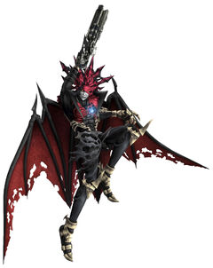 Chaos as he appears in Dirge of Cerberus -Final Fantasy VII-.