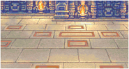 Mysidian Tower battle background in Final Fantasy II (GBA).