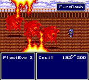 Red Fang in Final Fantasy IV (SNES).