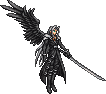 Reunion Sephiroth (Advent Children) boss sprite.