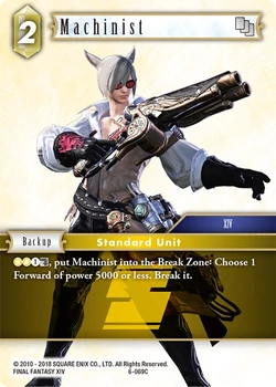 Machinist [6-069C] Opus series card.