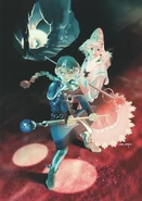 Leonora in the promotional artwork for Palom's Tale.