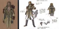 Sazh FFXIII Early Concept Art