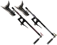 Variants of Wutai halberd from Crisis Core.