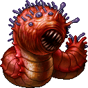 Abyss Worm Red Worm (SNES) Abyss Worm (PS) Abyss Worm (GBA)