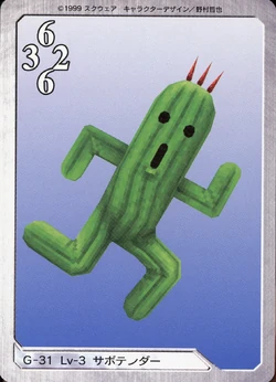 Final Fantasy VIII Bandai Carddass Masters Triple Triad - Front 031