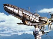 The airship Highwind in Final Fantasy VII.