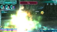 Jump in action in Crisis Core -Final Fantasy VII-.
