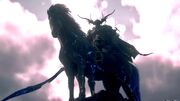 Odin and Sleipnir from FFXVI