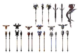 Thaumaturge Weapons FFXIV Art