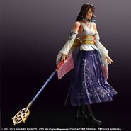 Yuna Play Arts action figure for the HD Remaster.