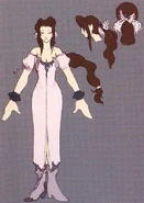 Dissidia012-AerithConcept.jpg (72 KB) Concept art of first alternate outfit.