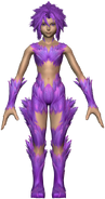 Unused texture of Zidane's Trance form in his 1-B outfit.