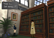 Irvine meets Library Girl with Pigtail from FFVIII Remastered