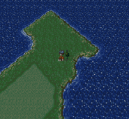 Mobliz on the World of Balance map (SNES).